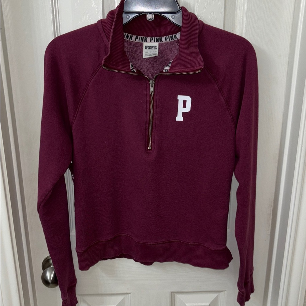 PINK Victoria's Secret Maroon Pullover